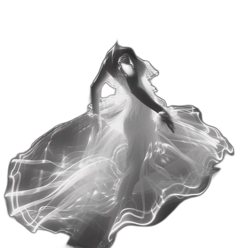 dress, mask, hair, crown, concept art, photorealistic, 3d render, fantasy art transparent PNG cut-out