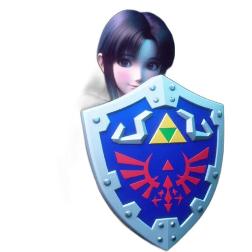 weapon, staff, crown, sword, vaporwave, 3d render, fantasy art, concept art transparent PNG cut-out