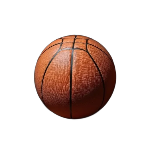 weapon, crown, hair, photorealistic, 3d render, basketball, mahogany, finish transparent PNG cut-out