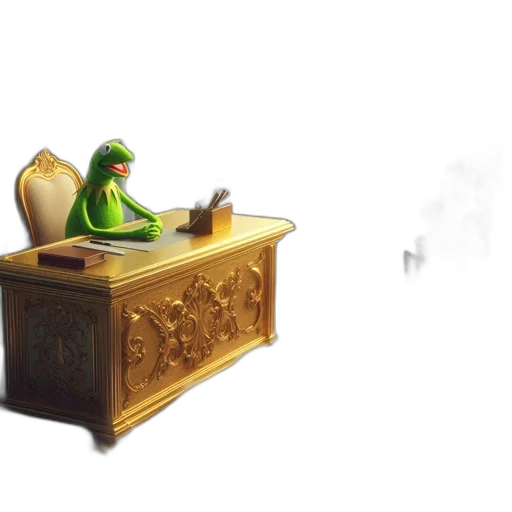 furniture, concept art, 3d render, photorealistic, pixel art, fire, fog, green transparent PNG cut-out