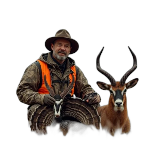 animal, hat, staff, creature transparent PNG cut-out