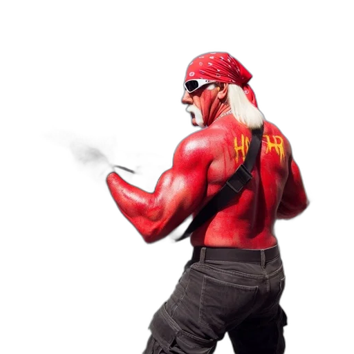 concept art, photorealistic, comic book art, 3d render, red, energetic, crowd, gathers transparent PNG cut-out