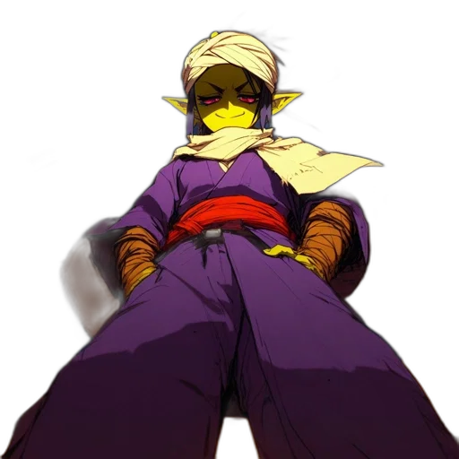 staff, hat, mask, jacket, concept art, pixel art, anime, fantasy art transparent PNG cut-out
