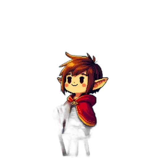 staff, dragon, creature, pixel art, fantasy art, concept art, 3d render, red transparent PNG cut-out