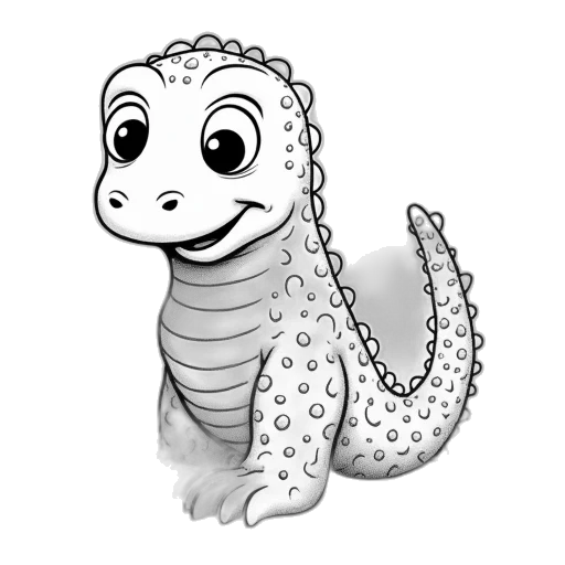 dragon, creature, animal, staff transparent PNG cut-out