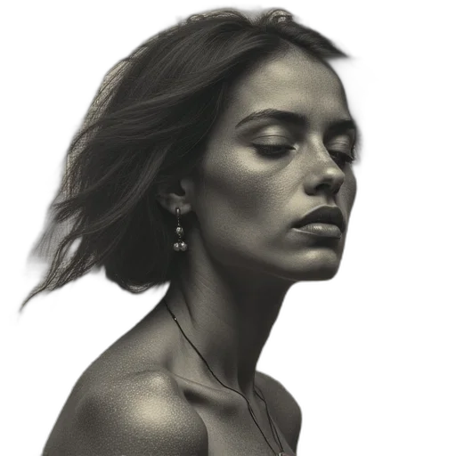 face, jewelry, hair, crown transparent PNG cut-out