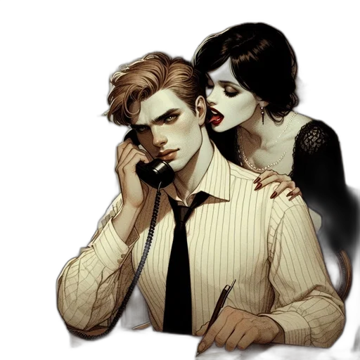 comic book art, concept art, fantasy art, pixel art, neon lights, monochrome, dark, intimate transparent PNG cut-out