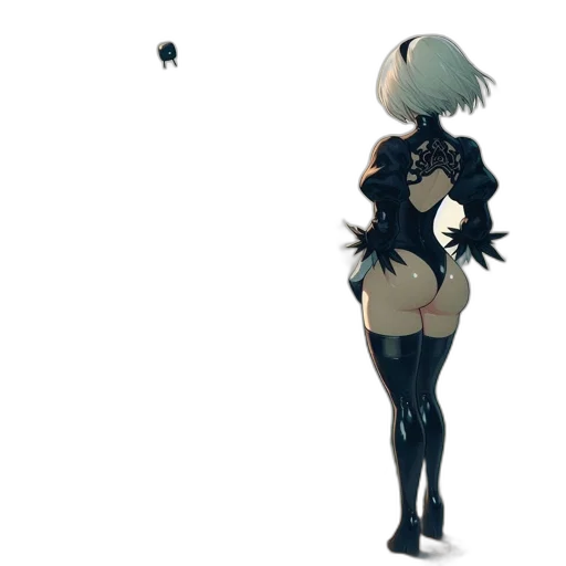 dress, mask, creature, robot, concept art, pixel art, anime, fantasy art transparent PNG cut-out