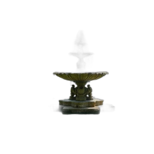 jewelry, crown, staff, bottle, 3d render, photorealistic, vibrant, garden transparent PNG cut-out