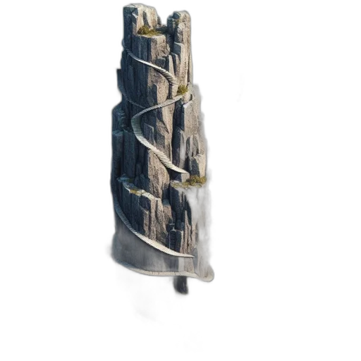 bottle, weapon, dress, jacket, concept art, watercolor, fantasy art, photorealistic transparent PNG cut-out