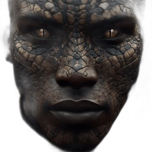 mask, face, dragon, creature, photorealistic, concept art, fantasy art, 3d render transparent PNG cut-out