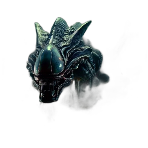 dragon, mask, creature, robot, concept art, fantasy art, 3d render, photorealistic transparent PNG cut-out