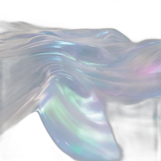 hair, dragon, creature, animal, 3d render, photorealistic, vaporwave, concept art transparent PNG cut-out