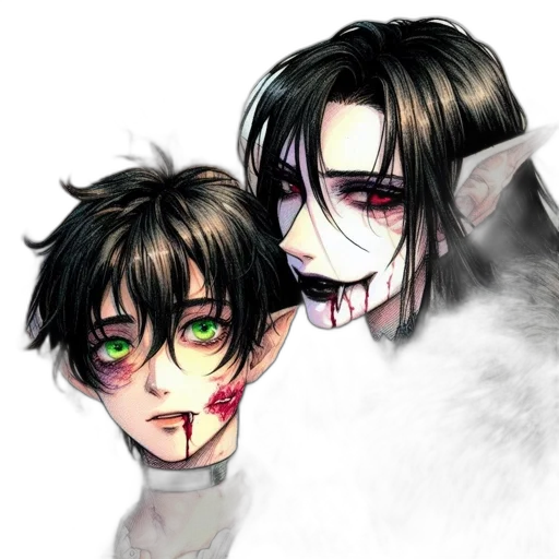 mask, anime, concept art, watercolor, pixel art, monochrome, dark, green transparent PNG cut-out