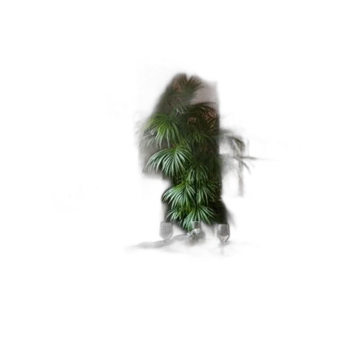 creature, hair, animal, tree, 3d render, concept art, photorealistic, pixel art transparent PNG cut-out