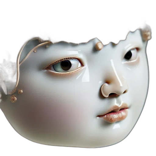 mask, face, crown, jewelry transparent PNG cut-out