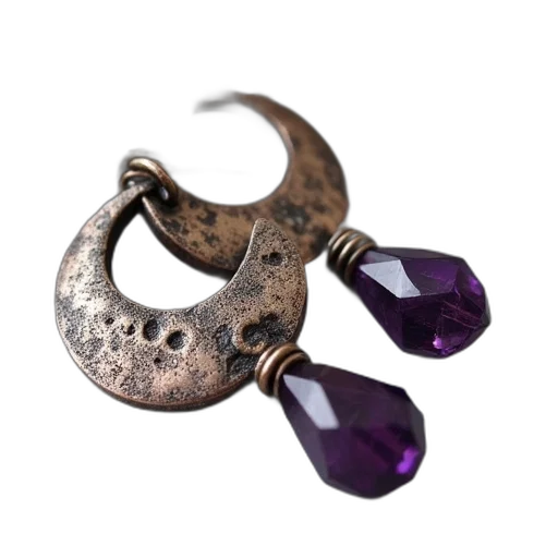 jewelry, crown, pair, moon transparent PNG cut-out