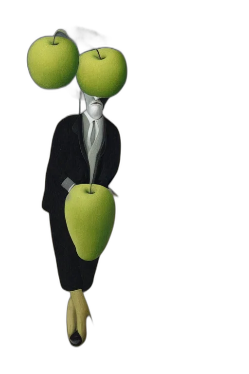 staff, mask, jacket, robot transparent PNG cut-out