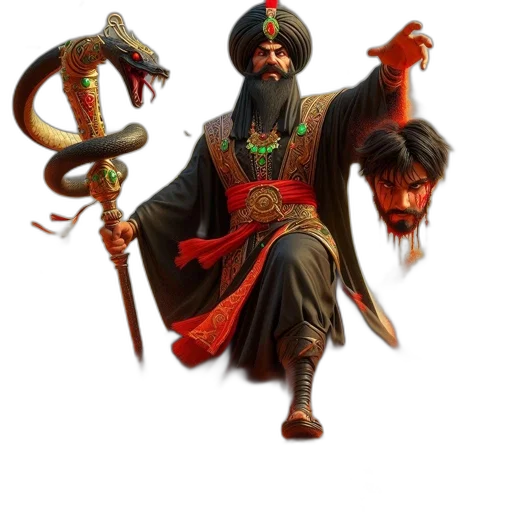 staff, sword, dragon, concept art, fantasy art, photorealistic, 3d render, solitary transparent PNG cut-out