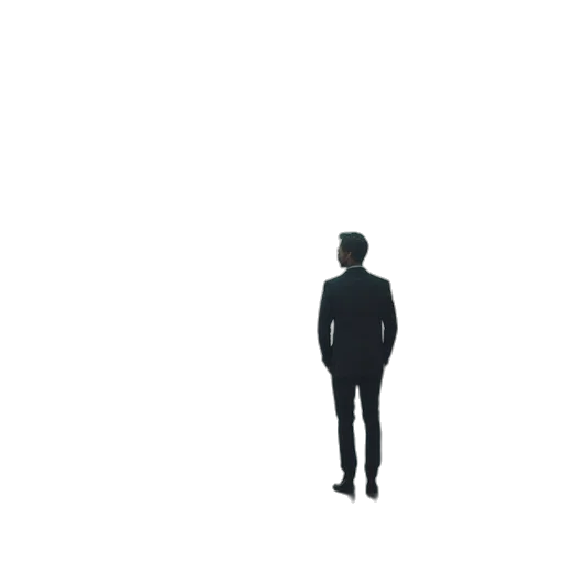 jacket, robot, creature, staff, concept art, pixel art, 3d render, cartoon transparent PNG cut-out
