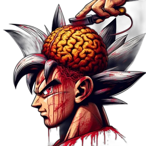 crown, hat, face, concept art, comic book art, pixel art, cyberpunk, animated transparent PNG cut-out