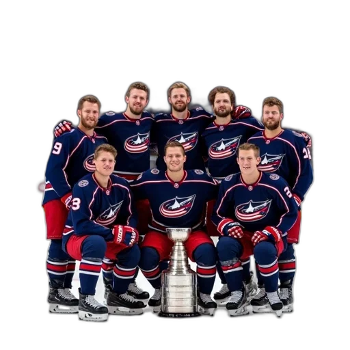 staff, hair, animal, crown, columbus, blue, jackets, team transparent PNG cut-out