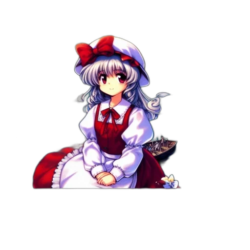 staff, dress, robot, weapon, pixel art, anime, vaporwave, concept art transparent PNG cut-out