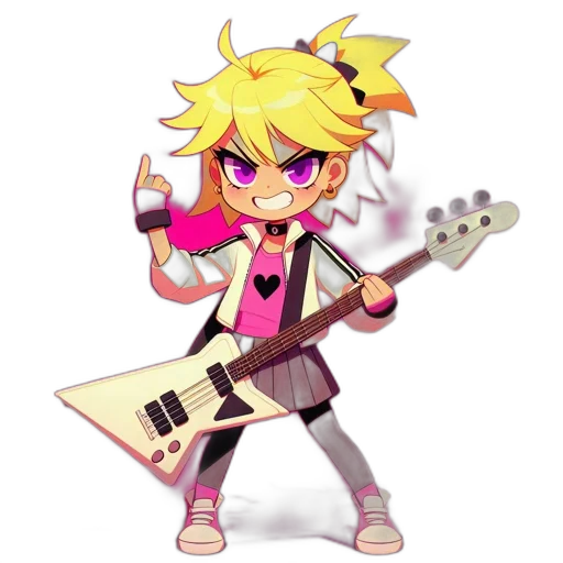 weapon, jacket, staff, pixel art transparent PNG cut-out