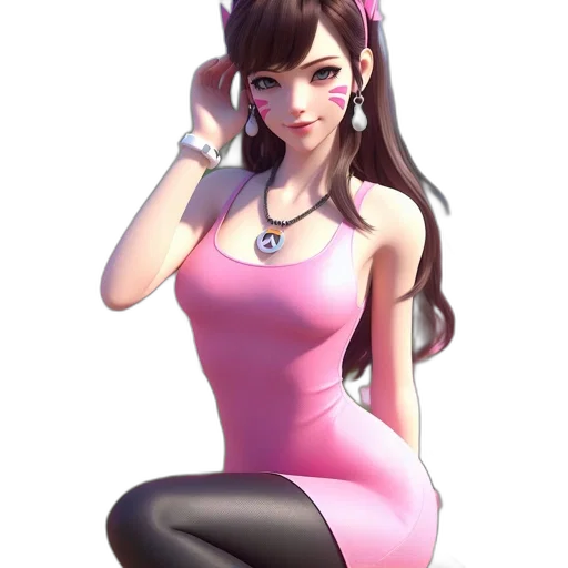 dress, staff, jewelry, concept art, 3d render, fantasy art, photorealistic, pastel transparent PNG cut-out
