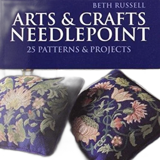 book, cover, titled, arts, crafts, needlepoint, beth, russell transparent PNG cut-out