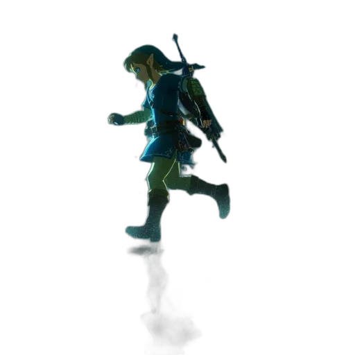 weapon, sword, jacket, staff, concept art, pixel art, 3d render, watercolor transparent PNG cut-out