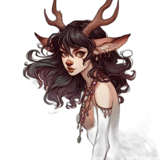 creature, fantasy art, concept art, watercolor, pixel art, dark, earth tones, anthropomorphic transparent PNG cut-out