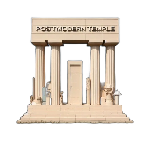 building, furniture, 3d render, concept art, photorealistic, pixel art, ancient, greek transparent PNG cut-out