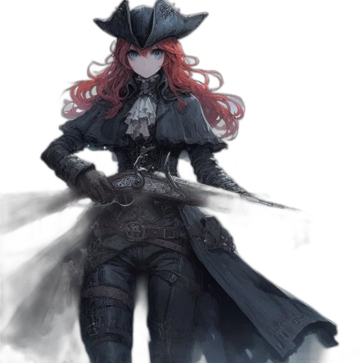 sword, weapon, hat, staff, concept art, fantasy art, watercolor, pixel art transparent PNG cut-out