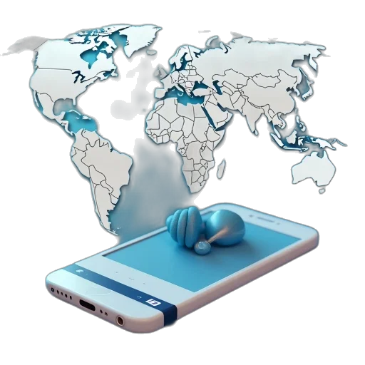 global, mobile, phone, insurance transparent PNG cut-out