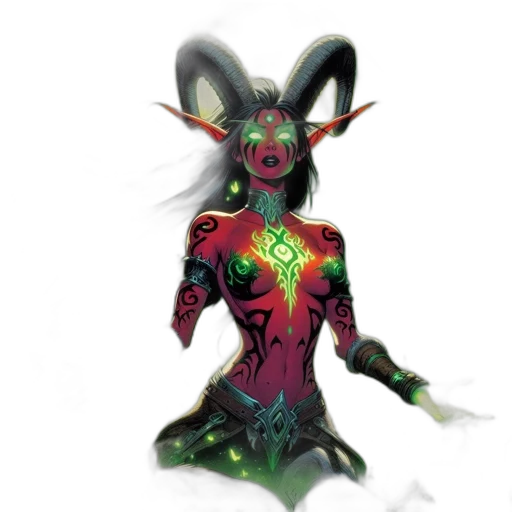 creature, mask, staff, concept art, fantasy art, comic book art, 3d render, mystic transparent PNG cut-out