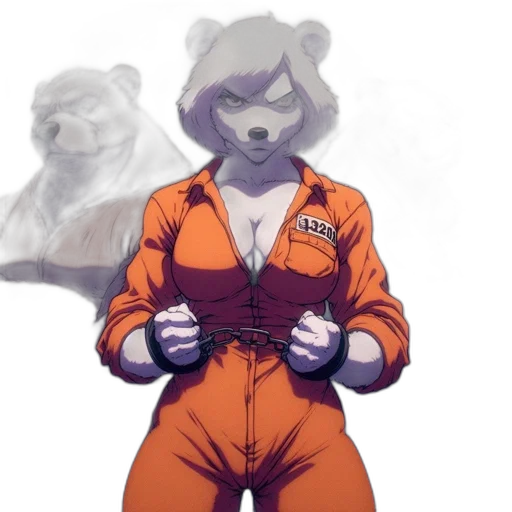 jacket, staff, animal, mask, concept art, comic book art, cartoon, pixel art transparent PNG cut-out