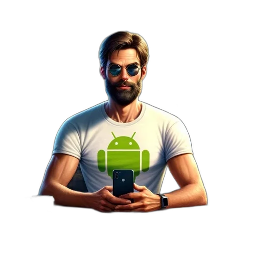 jacket, staff, face, robot, pixel art, cartoon, concept art, 3d render transparent PNG cut-out