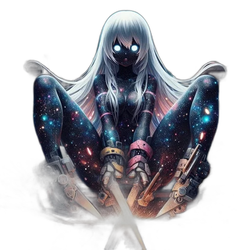 dragon, robot, sword, creature, concept art, fantasy art, comic book art, anime transparent PNG cut-out