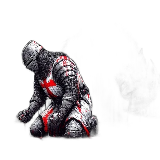 jacket, weapon, creature, mask, concept art, fantasy art, pixel art, photorealistic transparent PNG cut-out