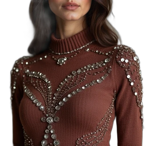 dress, jacket, jewelry, 3d render, photorealistic, fantasy art, concept art, earth tones transparent PNG cut-out