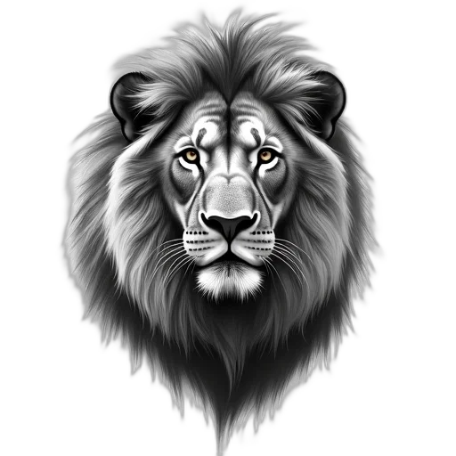 animal, crown, photorealistic, fantasy art transparent PNG cut-out