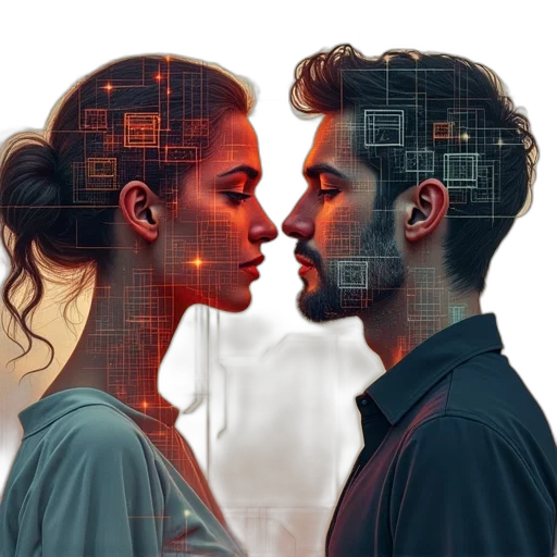 robot, mask, face, cyberpunk, pixel art, concept art, comic book art, neon lights transparent PNG cut-out