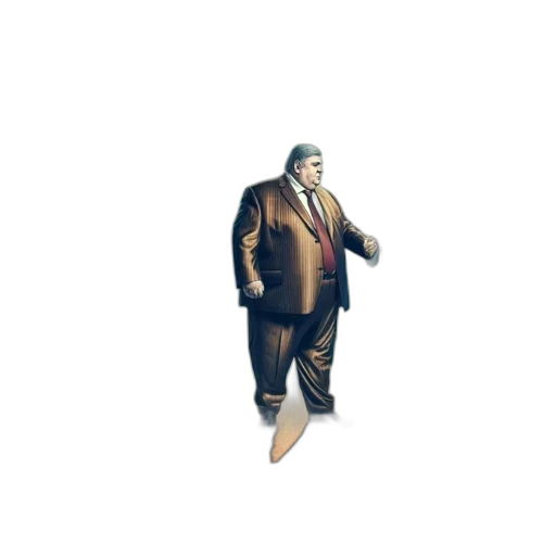 jacket, creature, umbrella, mask, concept art, 3d render, pixel art, vaporwave transparent PNG cut-out