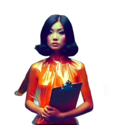 dress, robot, staff, concept art, comic book art, 3d render, photorealistic, outer space transparent PNG cut-out