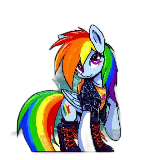 jacket, pixel art, cartoon, fantasy art, concept art, pixel, art, rendition transparent PNG cut-out