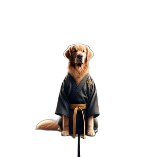 staff, jacket, animal, umbrella, concept art, 3d render, pixel art, photorealistic transparent PNG cut-out