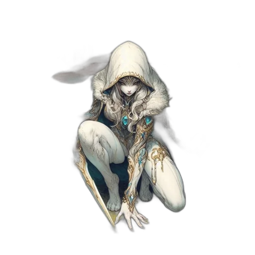 mask, creature, jewelry, robot, concept art, fantasy art, cyberpunk, 3d render transparent PNG cut-out