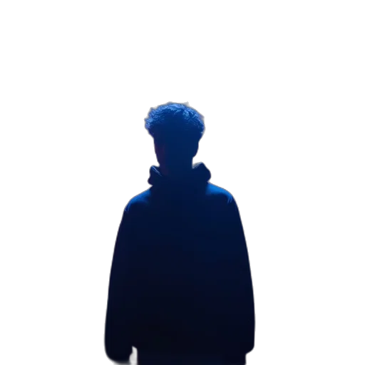 jacket, face, staff, robot transparent PNG cut-out