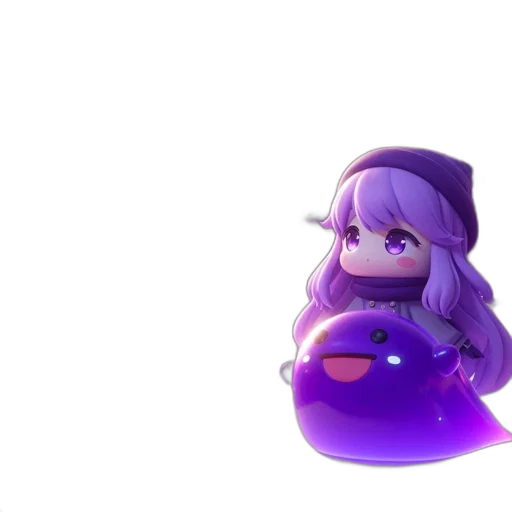 weapon, robot, creature, hat, 3d render, concept art, anime, pixel art transparent PNG cut-out